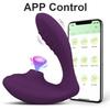 Vagina G Spot Sucker Vibrator Oral Sex Suction Clitoris Nipple Stimulation Wearable Female Masturbation Erotic Sex Toy for Women