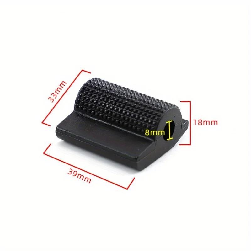 1PC Universal Motorcycle Shift Gear Lever Pedal Rubber Cover Shoe Protector Foot Peg Toe Gel Accessory Motorcycle Gear Cover.
