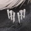 Leichter Luxus High-End Einzigartige Ohrstecker, Nischendesign Trockene Frauen Herbst und Winter Gleicher Stil Ohrringe