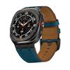 Luxus-Lederarmband für Samsung Galaxy Watch 7 Ultra/8 Ultra 2026 47mm Armband Lückenlos Uhrenarmband Herren Damen Armband Zubehör