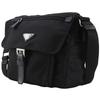 Prada Shoulder Bag Black Nylon Unisex Used