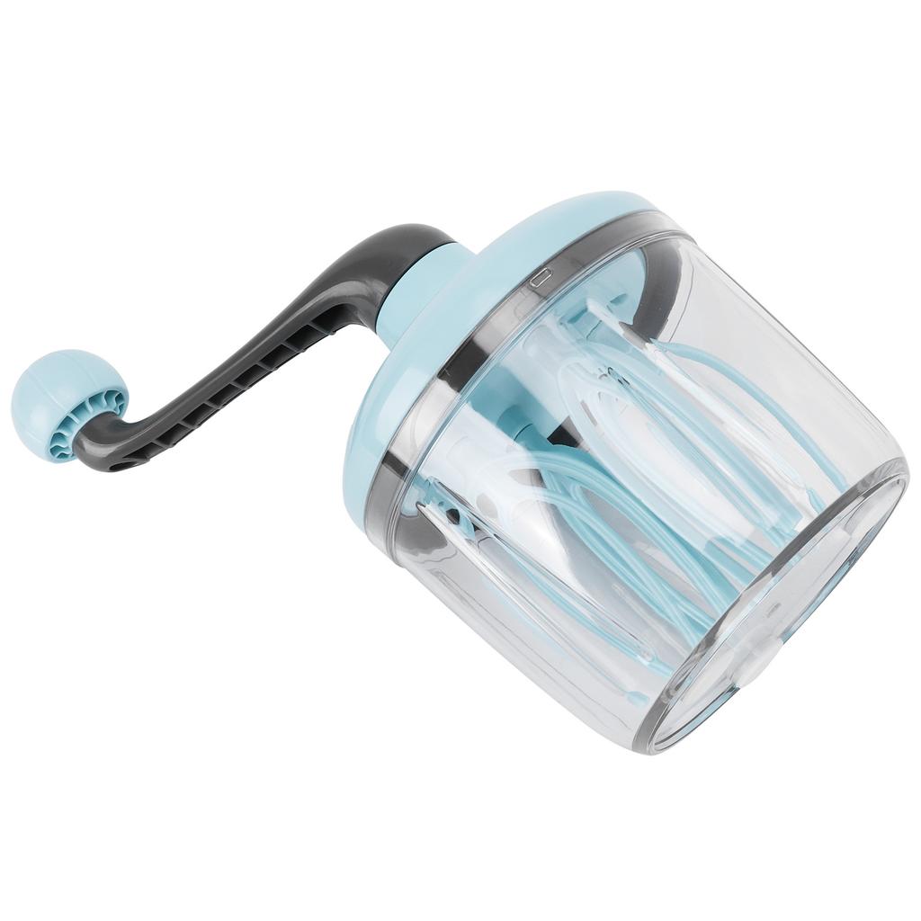 Cream Mixer Whisk Semi Automatic Manual Egg Milk Foam Frother Home Kitchen Accessory Green