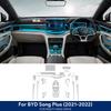 Auto Mittelkonsole Navigationsbildschirm trument TPU Schutzfolie für BYD Seal U Sealion 6 Song Plus DM-i EV -2025
