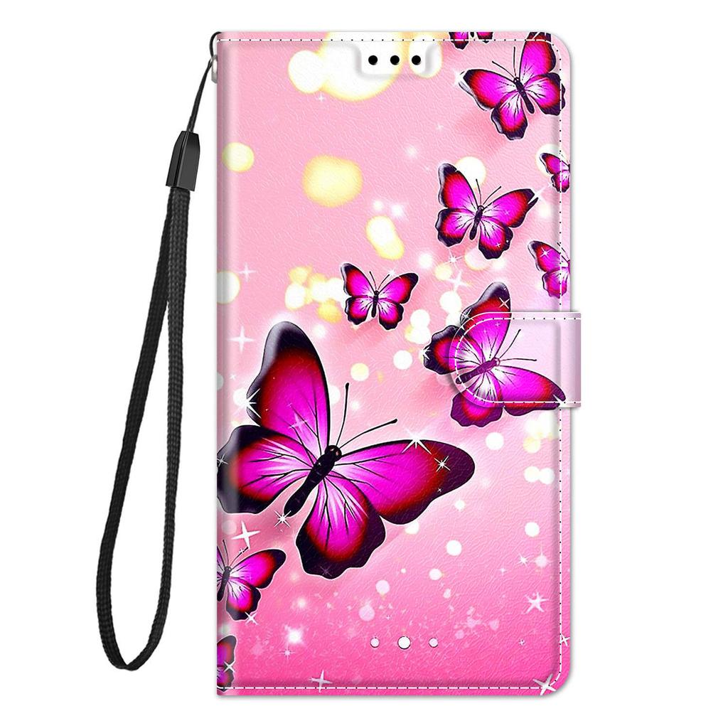 Flip Leather Wallet Phone Case For Samsung Galaxy S23 S22 S21 Plus Ultra A23 A73 A13 A52S A22 A33 A21S A41 Butterfly Book Cover