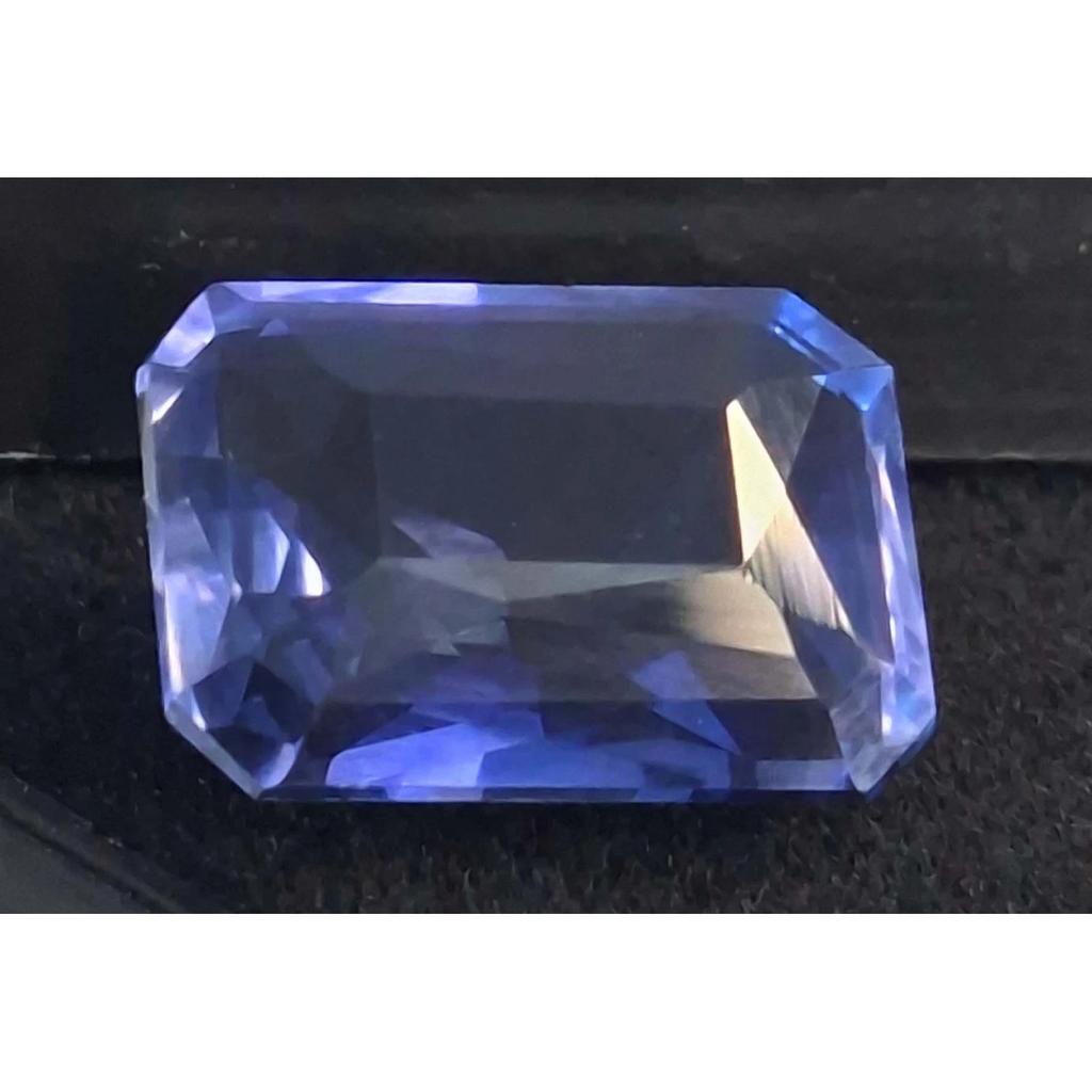 Natural Blue Sapphire Emerald Cut 11-13 Ct Beautiful Certified Loose Gemstone