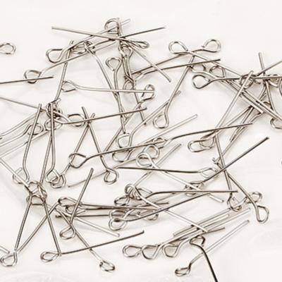 Accessorio Sportivo MUQZI 100 Pezzi Amo da Pesca in Acciaio Inossidabile Spilli di Collegamento per Esche da Pesca Accessori Girevoli