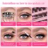 Thick Natural 120 Tufts False Eyelashes Set 8-16Mmdiy Segmented Single Tufts Curled Eyelashes
