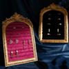Velvet Jewelry Display Rack Picture Frame Shape Earring Ring Shelves  Home Decoration