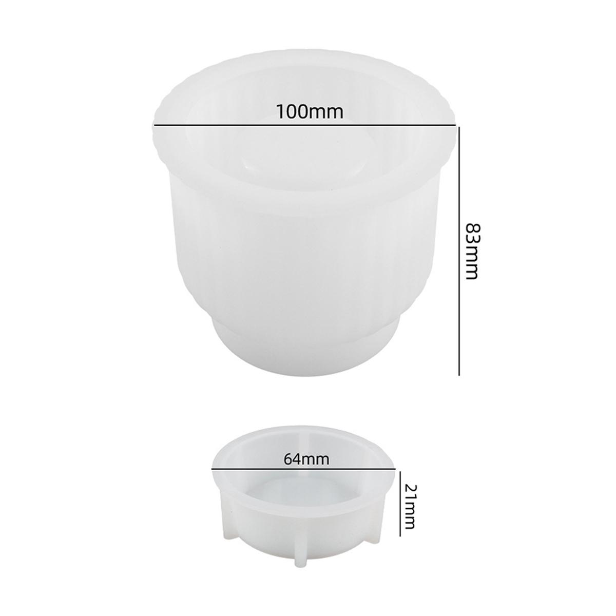 

Силиконовые формы для банок со свечами и крышкой, самодельная коробка для хранения ювелирных изделий, минималистский стиль, форма из бетона, гипса и смолы, европейский домашний декор