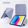iPad Air 7 Protective Case with Pen Holder, Transparent Y-Fold, for Pro 11/12.9 & 10th Gen