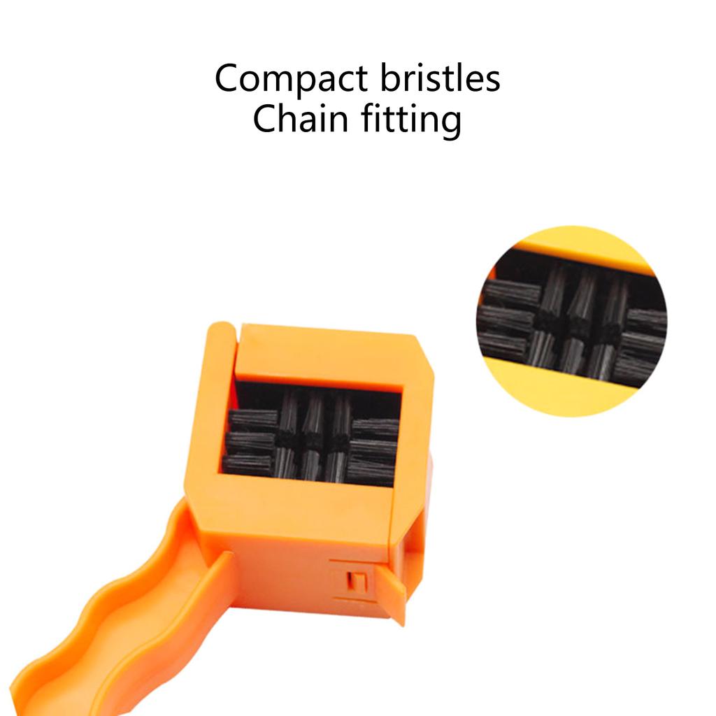 Portable Bicycle Chain Cleaner Motorcycle Road Bike Chain Clean Brush Cycling Chain Clean Maintenance Tool