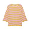 Spring 2026 Women's Striped Knit Top - European & American Style