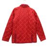 LAVENHAM Logo tag quilting Batting jacket 34 Red Women Used