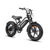 Bicicletă Electrică MUKKPET Racer pentru Adulți Motor 250W Baterie 48V18AH Roți Gonflabile de 20 Inch Bicicletă Electrică pentru Navetă Urbană Sarcina Maximă 150KG