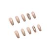 24 Stück Künstliche Nägel, zum Tragen von Nägeln, abnehmbare Nagelpflaster, Nagelpflaster, Nagelpflaster, Nagelpflaster, fertige Nagelpflaster