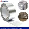 Exhaust Pipe Insulation Tape Exhaust Heat Tape Manifold Downpipe High Temperature Bandage Tape Aluminum Foil Wrap