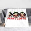 Mafaldas blankets Kawaii Cute Amine Flannel Funny Warm Throw blanket for Bedspread Summer