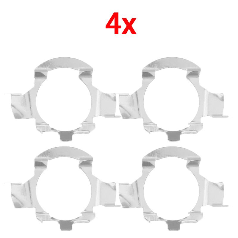 4PCS For VW MK6 Jetta Magotan Bora H7 Led Headlight Bulb Base Holder Adapter Socket Retainer Car Led Bulb Holder Lamp Base 4pcs