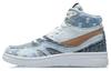 Vintage Basketball Shoes Men's High Top Blue AGBR033-3