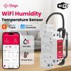 Graffiti WiFi Smart Timer Switch with Remote Control, Auto/Manual Mode, Built-in Temp & Humidity Sensors