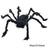 Halloween Decoration Giant Spider, Suitable for Garden Lawn and Indoor Decoration Props, Party Trick Simulation Balck Spider