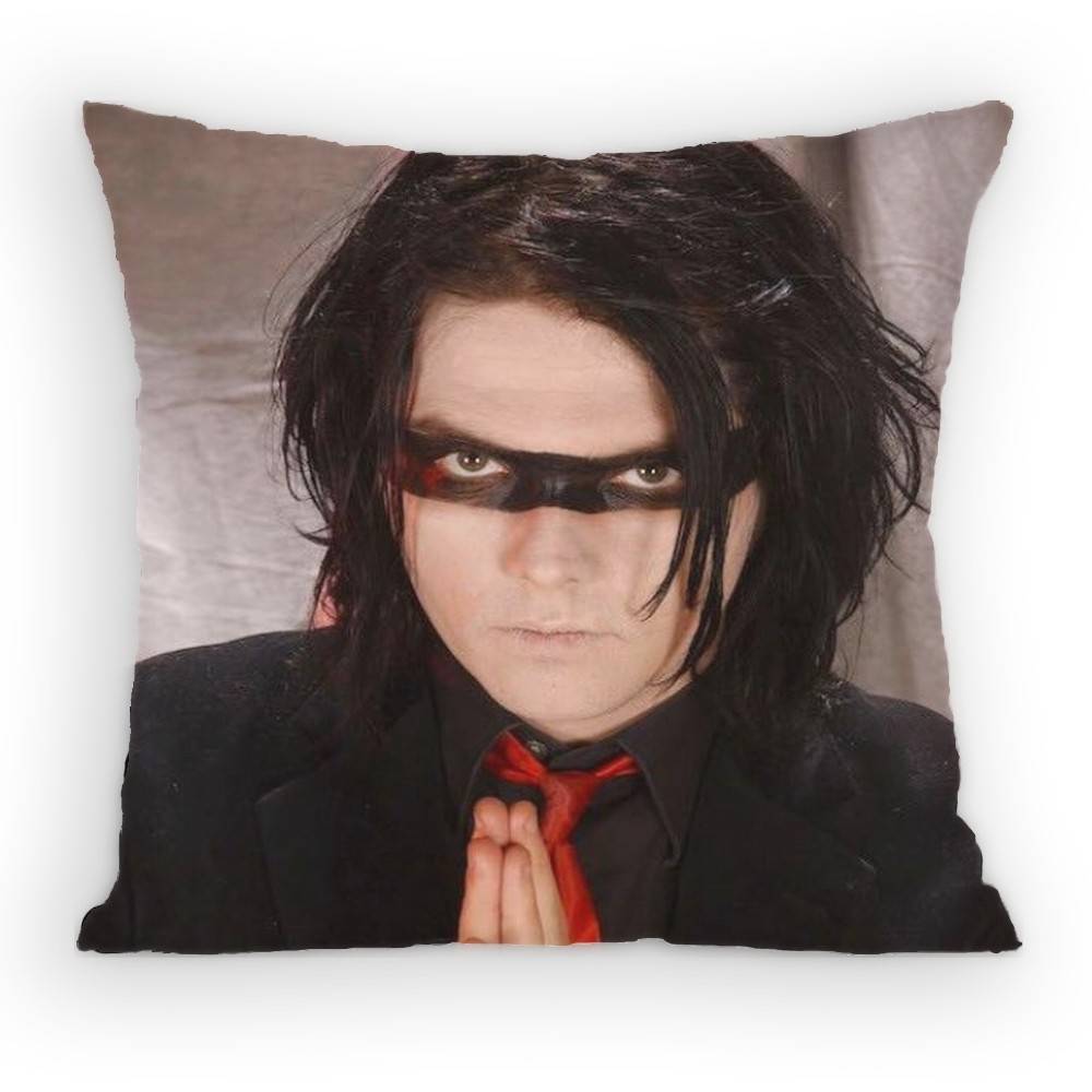 MCR MMy CChemical RRomance Band Pillow Case Sofa Living Room Bedroom Headboard Backrest Cushion Square Cushion Nap Time