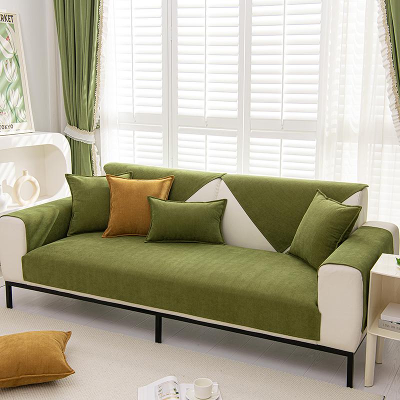 

Chenille Sofa Cover for Living Room Four Seasons Universal Non-Slip Couch Cover Towel Sofa Protective Mats For Home Decoration 30x50cm pillowcase