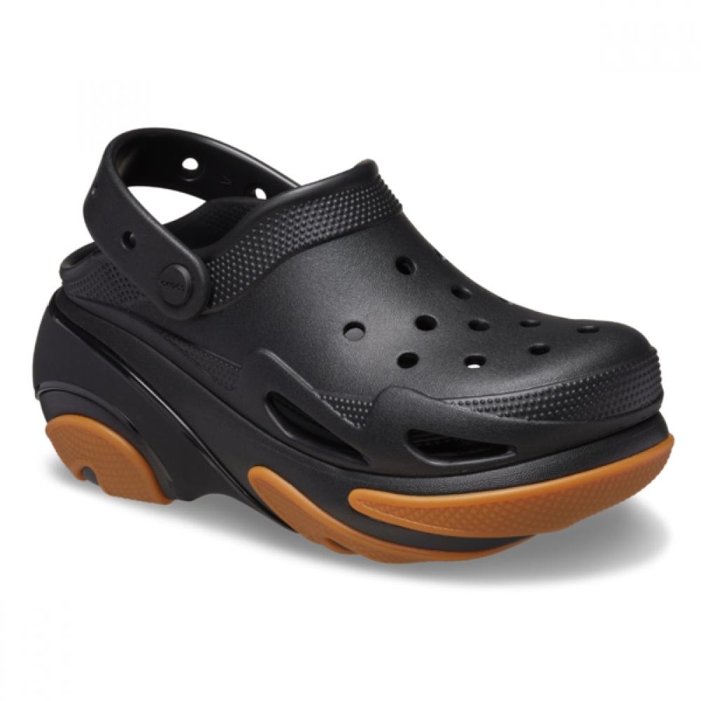Crocs Unisex Bubble Crush Clog Slipper Black 210061 0ws
