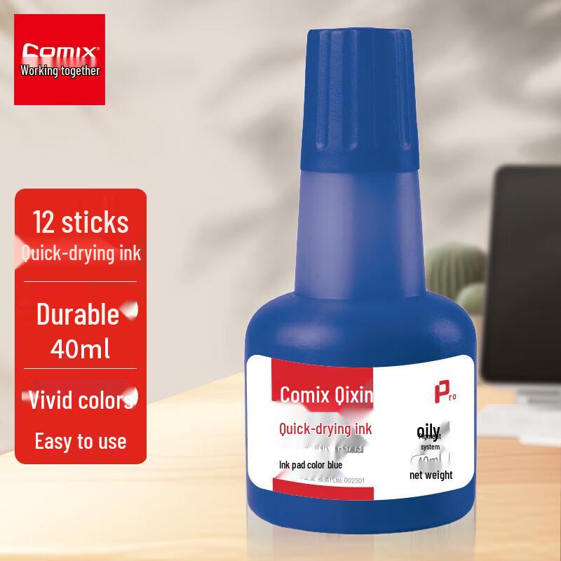 Office Ink Pad Refill Ink 12-Pack