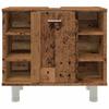 Bathroom Cabinet with Rustic Wood Look 60 x 32 x 53.5 cm Particleboard