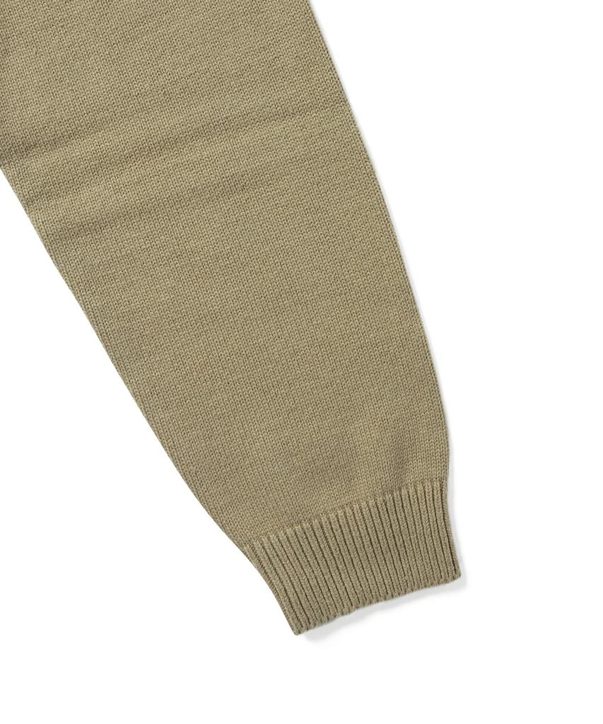 THISISNEVERTHAT Fortuna N-Logo Sweater Beige