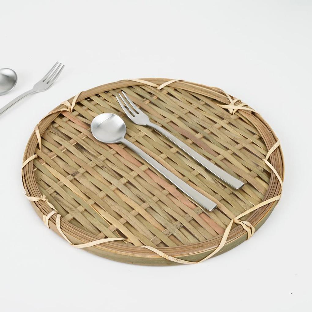 Vienna Silver/Gold Dessert Cutlery Tea Fork