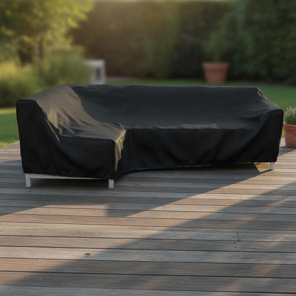 Waterproof Corner Sofa Cover Outdoor L-Shaped Weather-Resistant Heavy