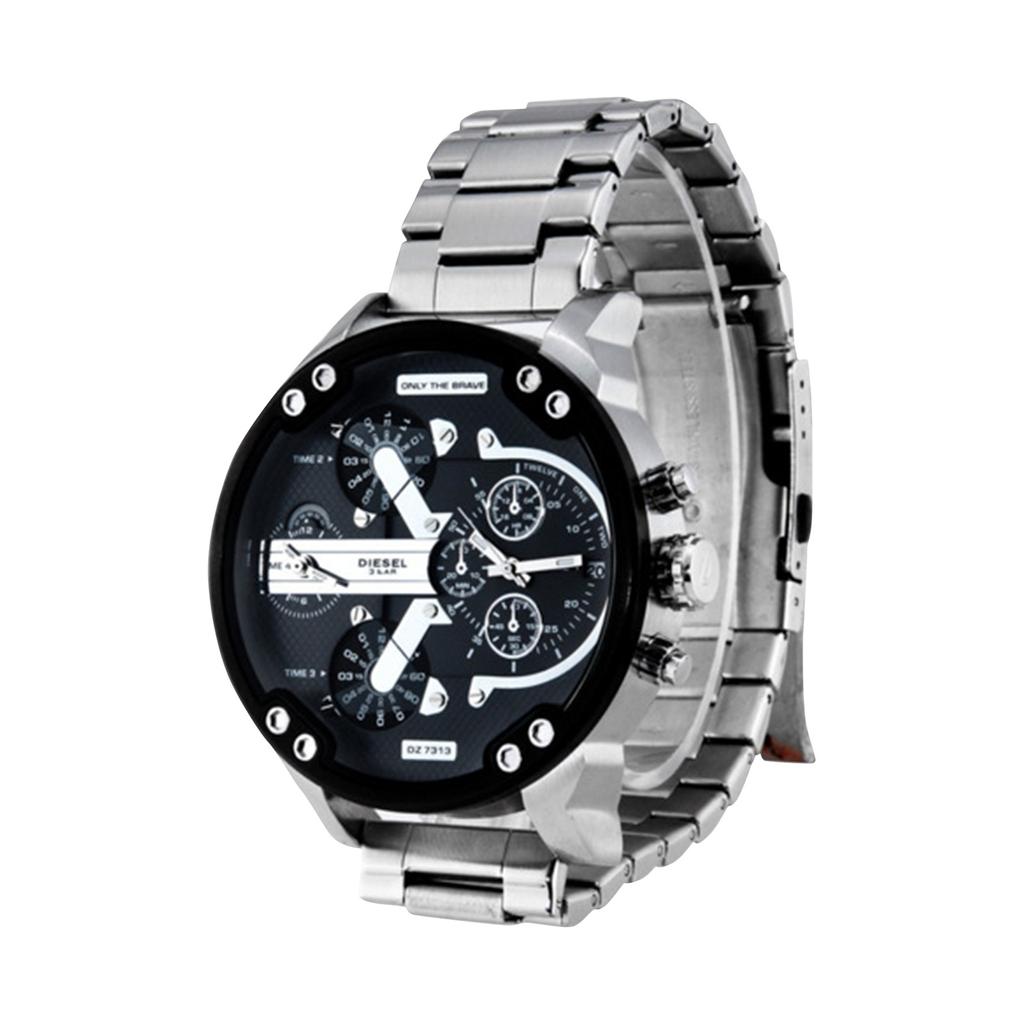 Stainless Steel Chronograph Quartz Watch Fashion Men's Watch
