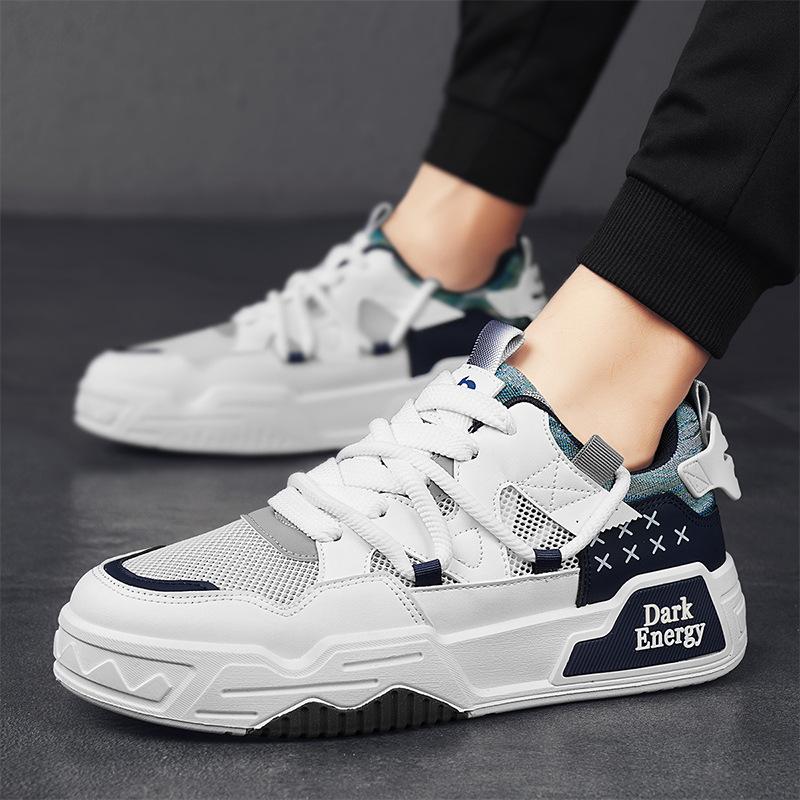 Sub summer new graffiti tide shoes sub mesh breathable skateboard shoes personalized dad shoes 39