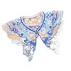 Floral Embroidery Hanfu Fake Collar Colorful Chinese Style Lace Fake Collar Pearl Detachable Decoration Shirt Collar