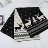 Christmas gift winter warm couple Han Elk scarf female style high value scarf for boyfriend finished product