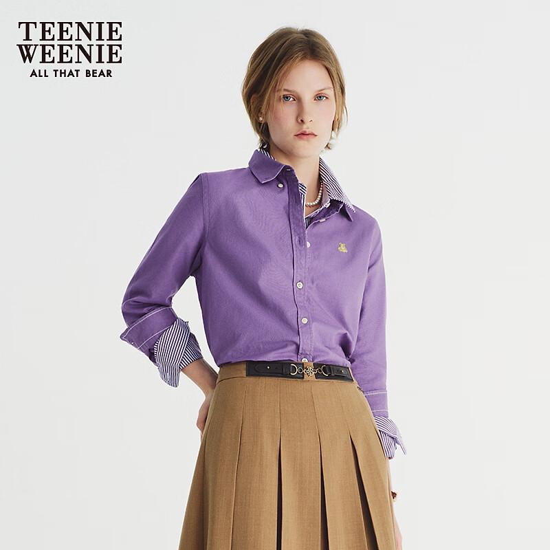Teenie Weenie Women's Oxford Long Sleeve Shirt