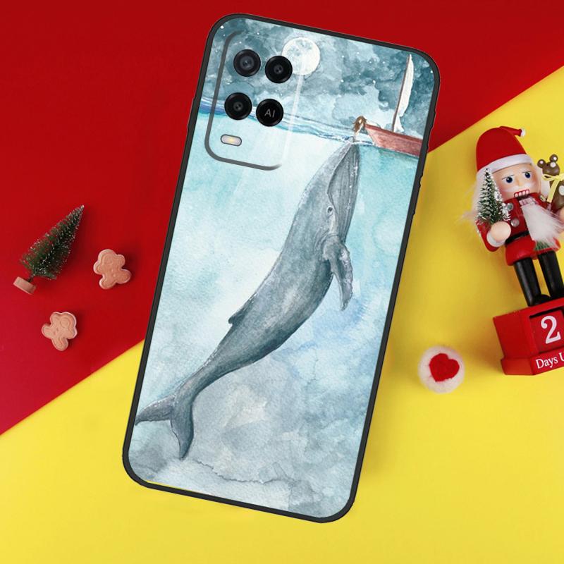 

Cartoon Whale Case For Oppo A78 A98 A18 A38 A58 A5 A6 Pro A54 A74 A94 A17 A57 A80 A60 A40 A96 A76 A16 A15 OPPO A78 4G
