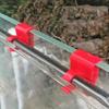 5pcs/set Adjustable Fishbowl Light Fixed Clip Plastic Lamp Tube Clip Aquarium Lamp Buckle  Aquarium