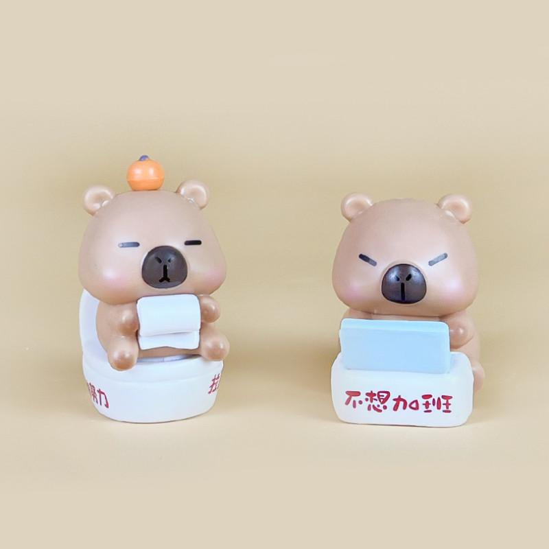 Capybara Blind Box Sammlerfigur aus PVC für Anime-Fans