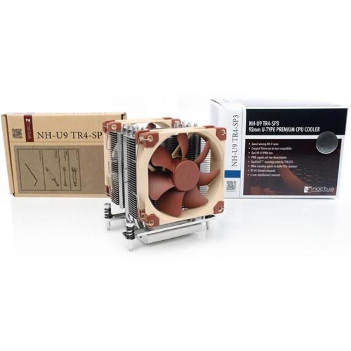 Refroidisseur De Processeur - NOCTUA - NH-U14S TR4-SP3 - Gris - 140mm - 24,6 dBA - 82,5 Pi3/min - PWM