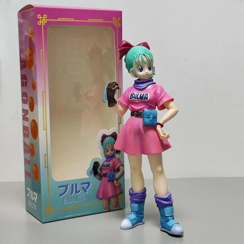 24cm Dragon Ball Bulma PVC Action Figure Anime Character Collectible Statue Toy Gift for Fans