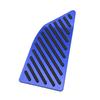 ABSOPRO Car Footrest Pedal Cover Pads for and Toyota Civic Aluminum Blue Toyota, Corvette, 2019-2020, Non-Slip Alloy,