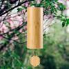 Natural's Melody Bamboo Wind Chimes Small Season's Chord Tones Musical Instrument Wind Bell Outdoor Garden Decor