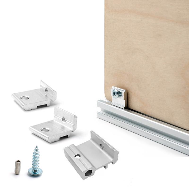 Euro Standard Aluminum Profile Bracket: Flush Fit Side Fastener for Storage Rack & Ocean Board