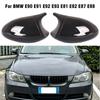 Rear View Mirror Covers  Caps for Bmw E81 E82 E87 ,116i 118i 120i E88 E90 E91 2008-2011, 320i 330i 330d Carbon Fiber Gloss Black