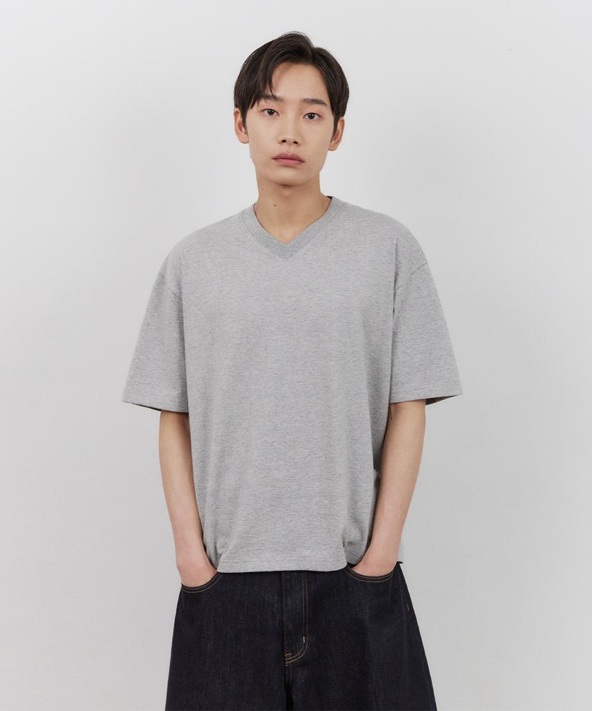 URBANSTOFF Essential V-Neck Tee (Melange)