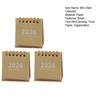 2026 Mini Desk Calendar Jan.2026-Dec.2026 12 Monthly Planner Small Standing Flip Calendar with Twin-Wire Binding for Home Office