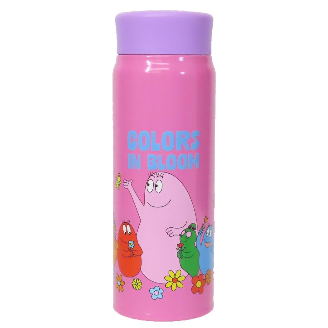 

Onishi Ken Manufacturing BARBAPAPA Stainless Steel Bottle Lunch Series COLORS IN BLOOM H H D H Size Approx. 6.7 (April 2007) (W) 6.7 (D) 6.7 (April